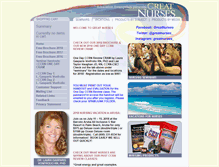 Tablet Screenshot of greatnurses.com